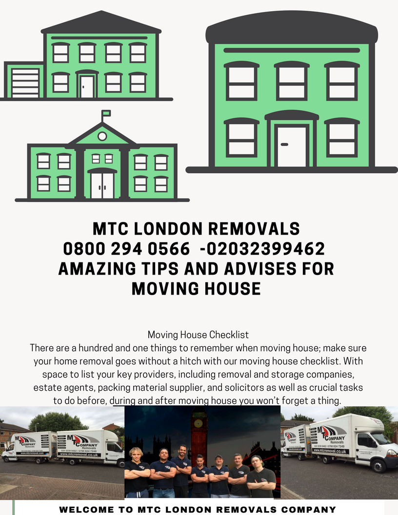 Amazing Tips and Advises for Moving House | Moving House Checklist