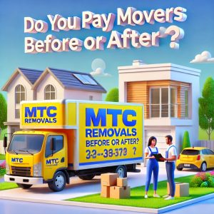 Do you Pay Movers Before or After? 2